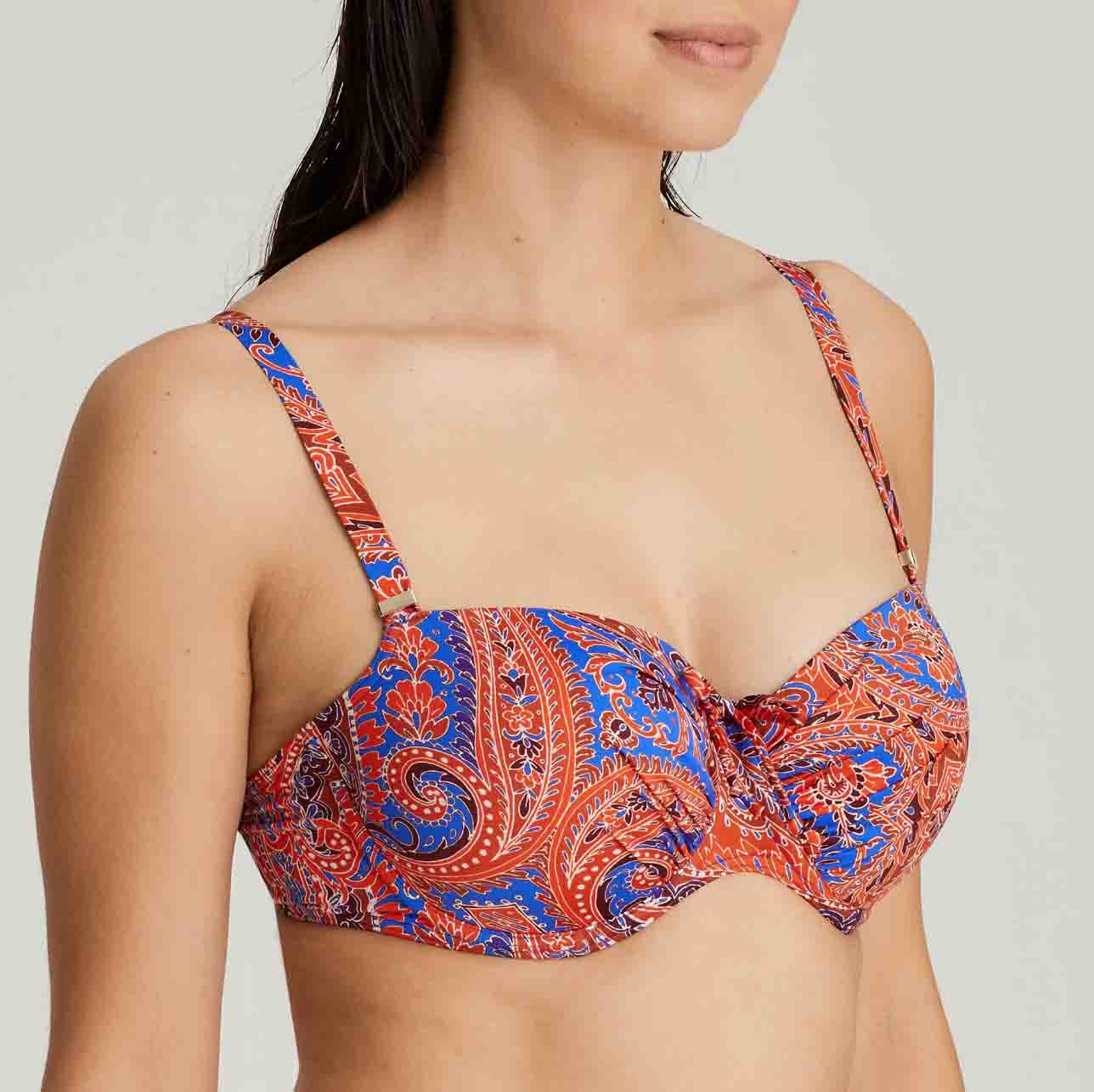 Primadonna Swim Casablanca Padded Balcony Bikini Top Storm In A D Cup