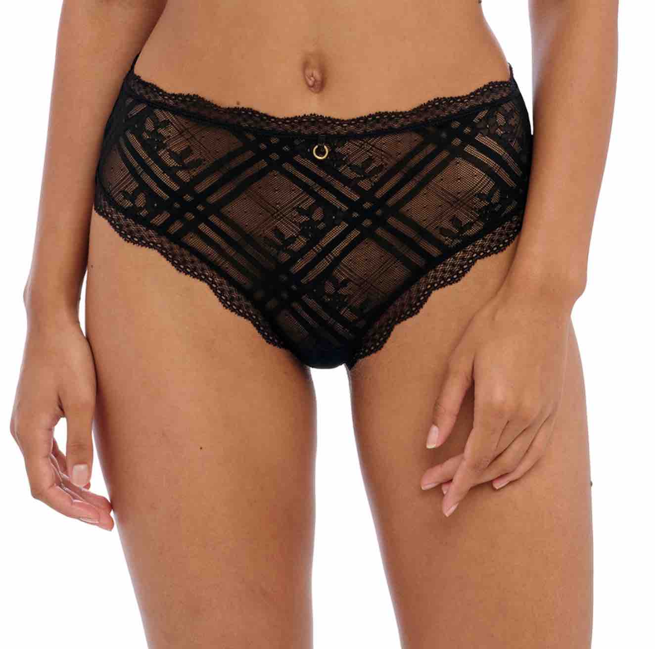 High Waist lace underwear brief women's | Made in Canada lingerie